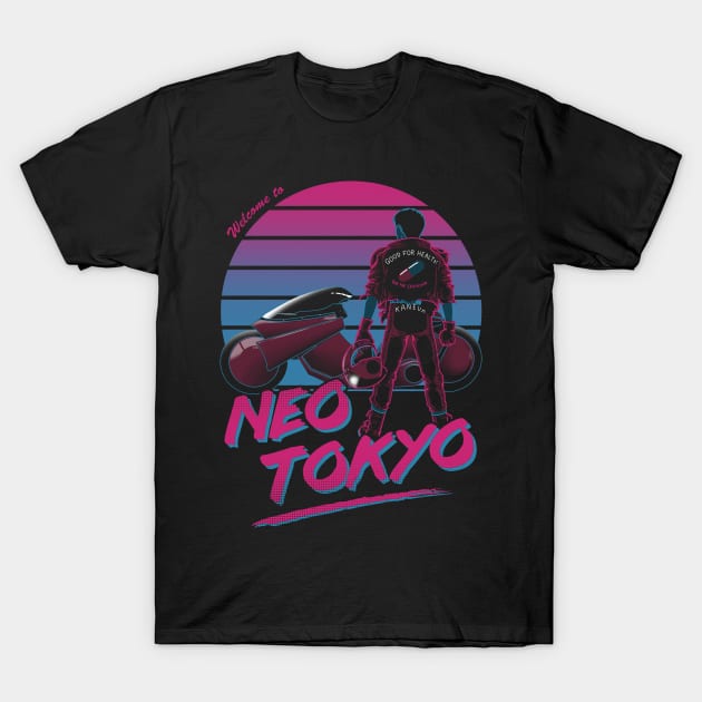 Welcome to Neo Tokyo T-Shirt by ddjvigo